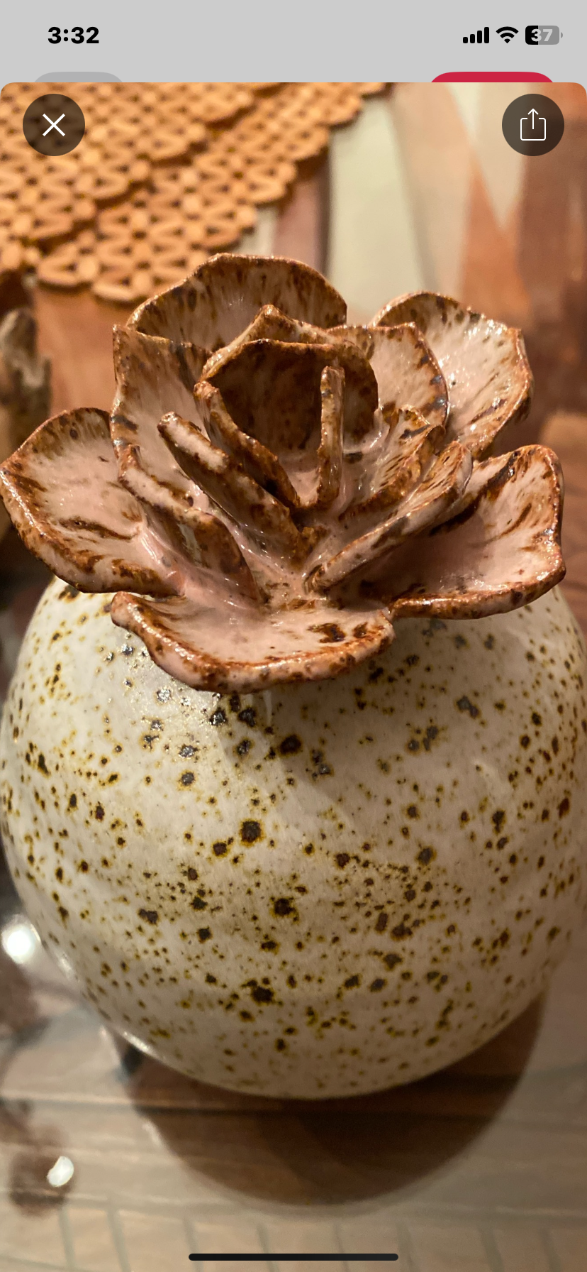Pottery wheel throwing clay artisan